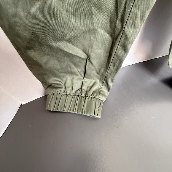 Ingrid & Isabel Full Belly Maternity Cargo Lightweight Jogger XS NWT Green - Picture 5 of 13